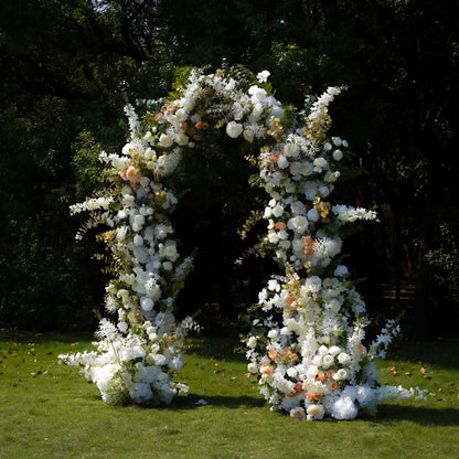 Verve：Wedding Party Background Floral Arch Decoration Including Frame