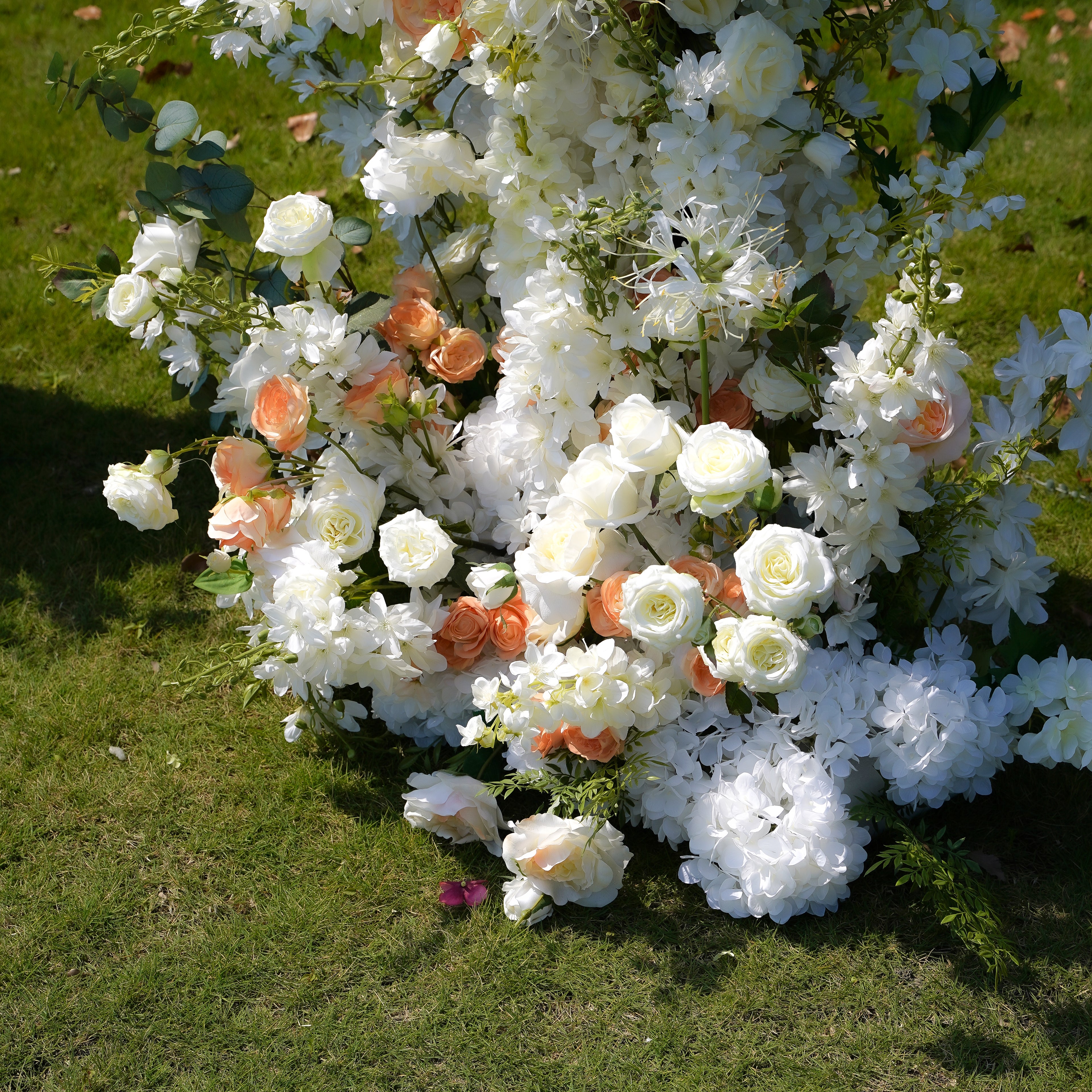 Verve：Wedding Party Background Floral Arch Decoration Including Frame