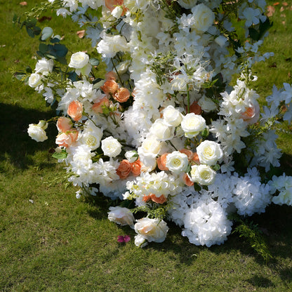 Verve：Wedding Party Background Floral Arch Decoration Including Frame