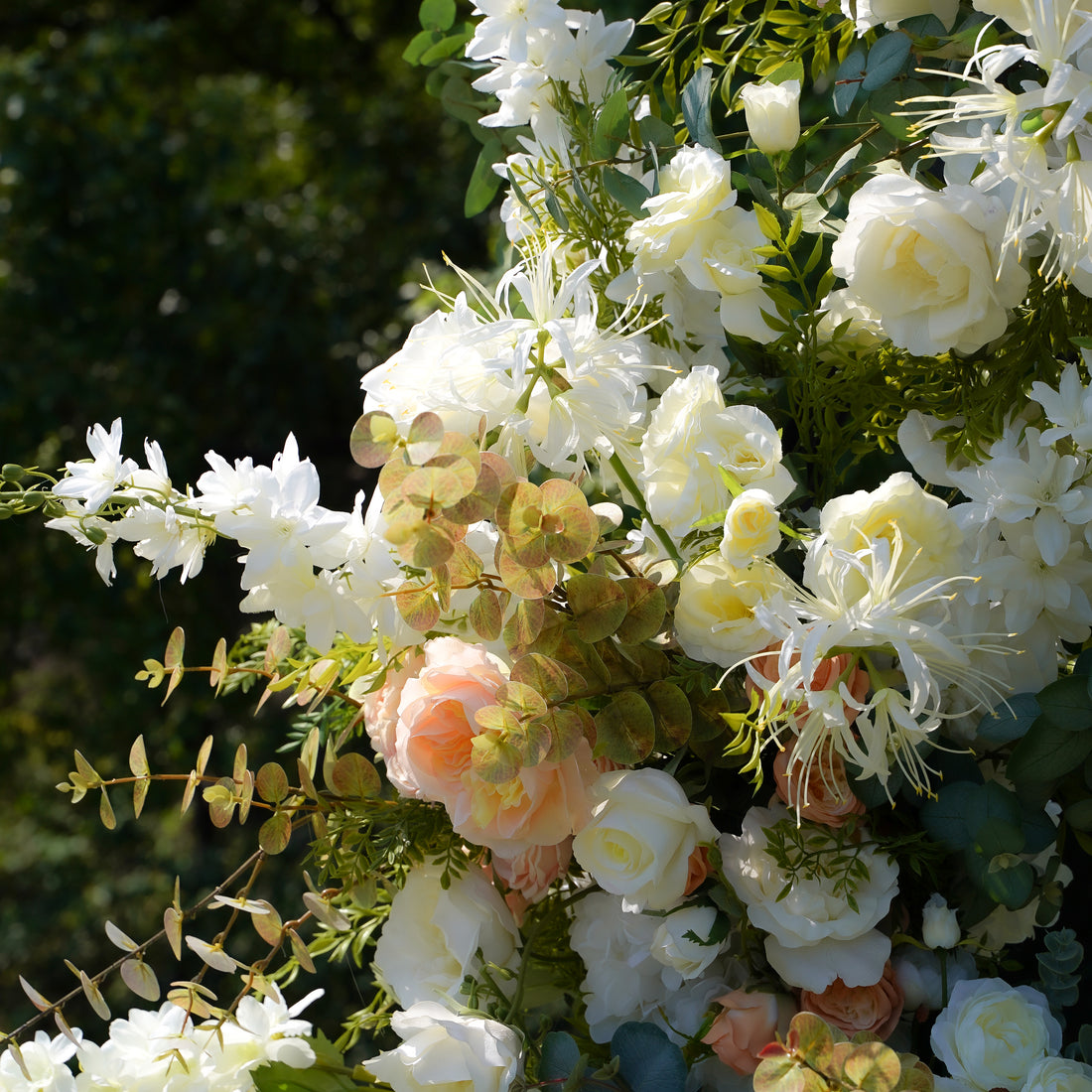 Verve：Wedding Party Background Floral Arch Decoration Including Frame