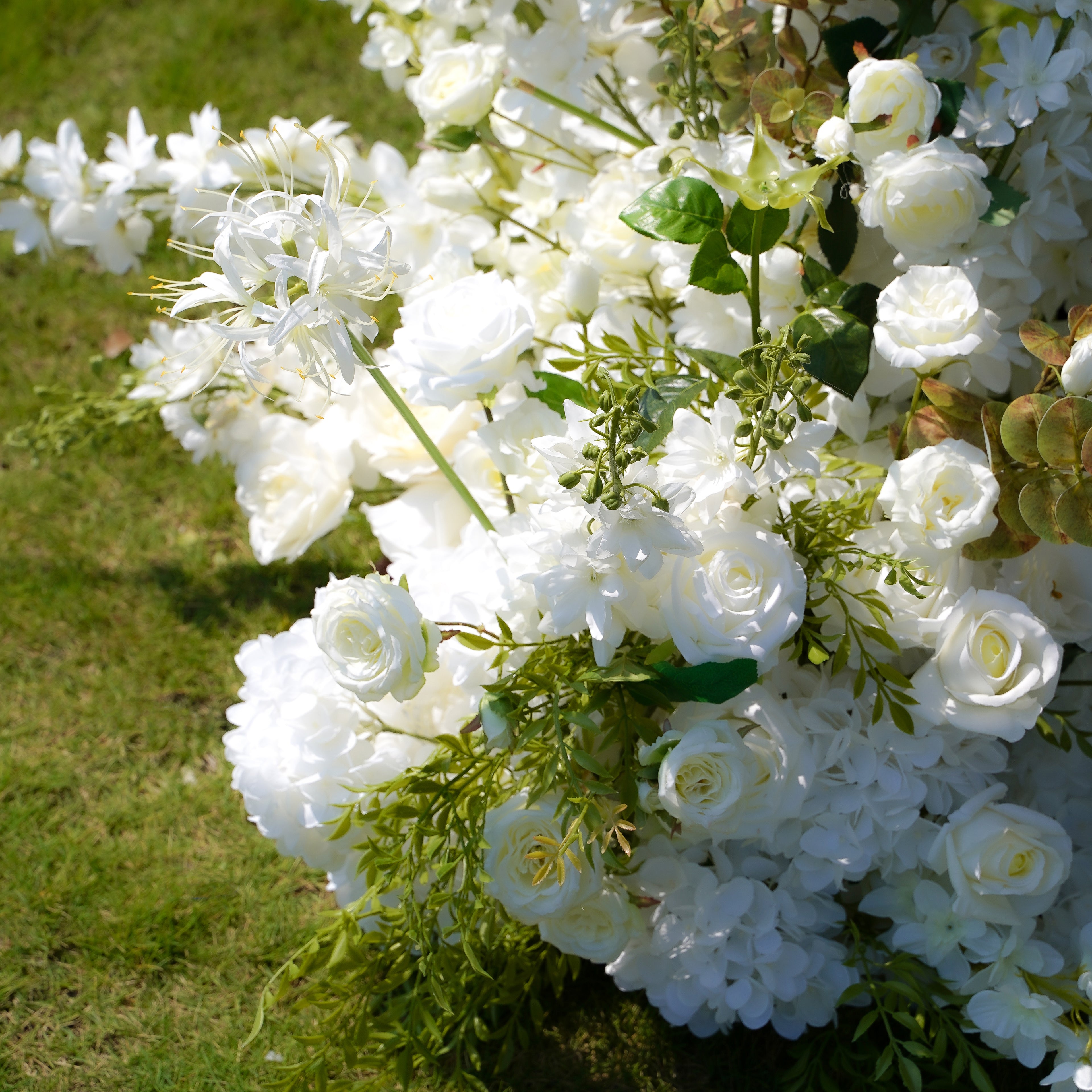 Verve：Wedding Party Background Floral Arch Decoration Including Frame