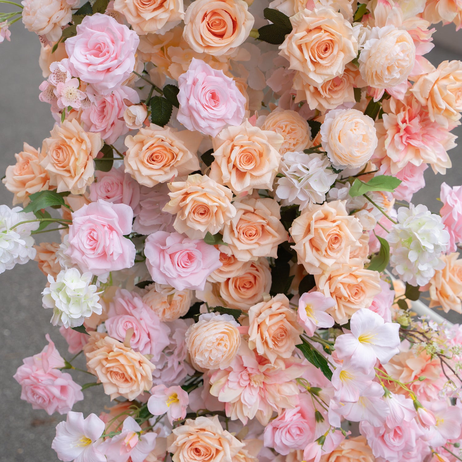 New Arrival: Candy Wedding Party Background Floral Arch Decoration  Including Frame
