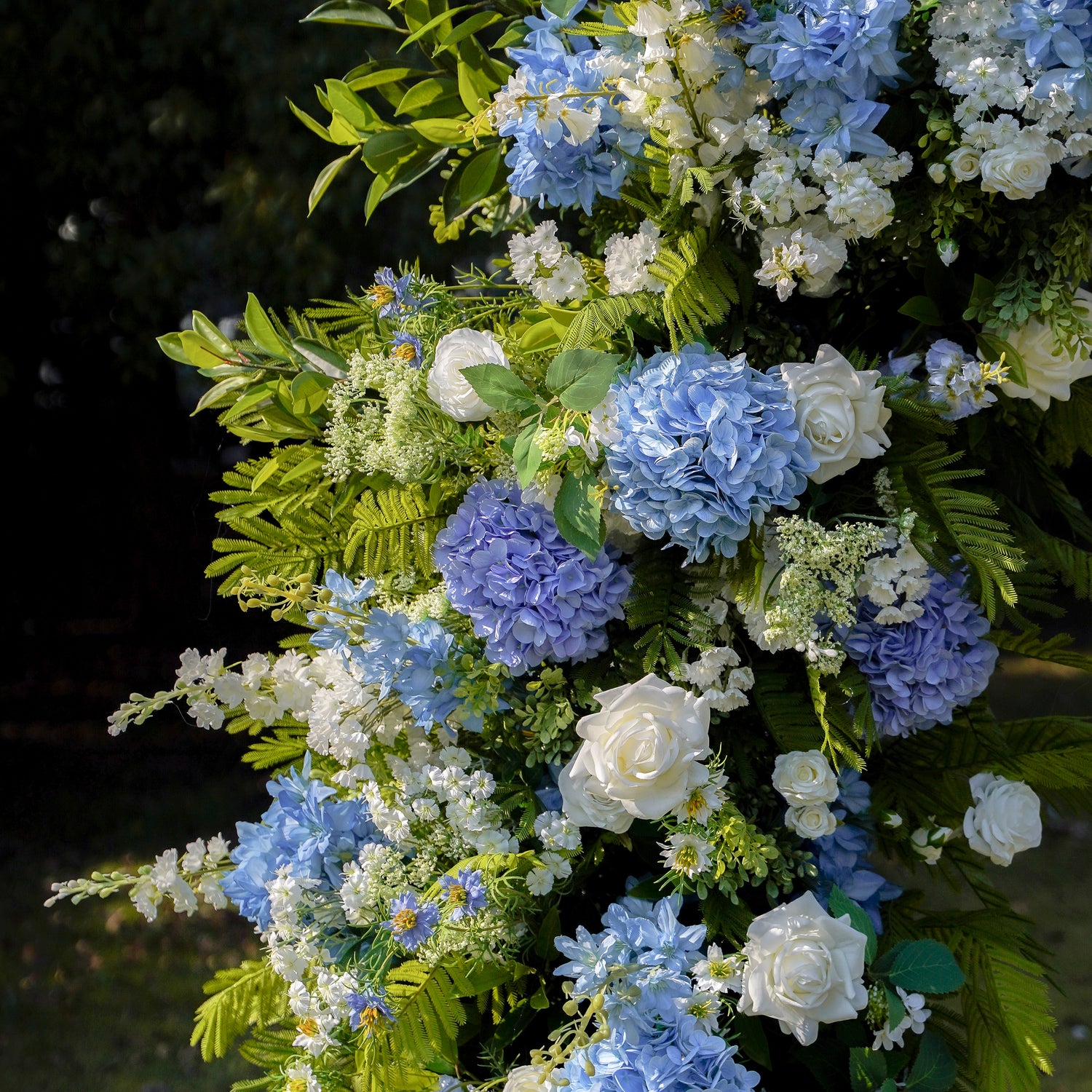 Mistral：Wedding Party Background Floral Arch Decoration Including Frame