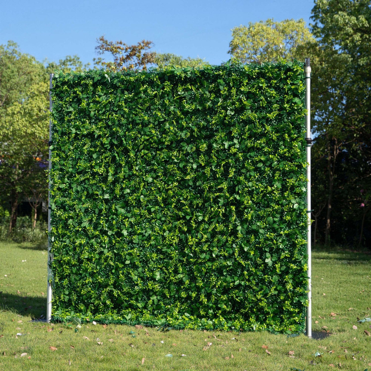 Simple:2D Fabric Artificial rolling up curtain flower wall 8ft x 8ft  (Ready to Ship USA only)