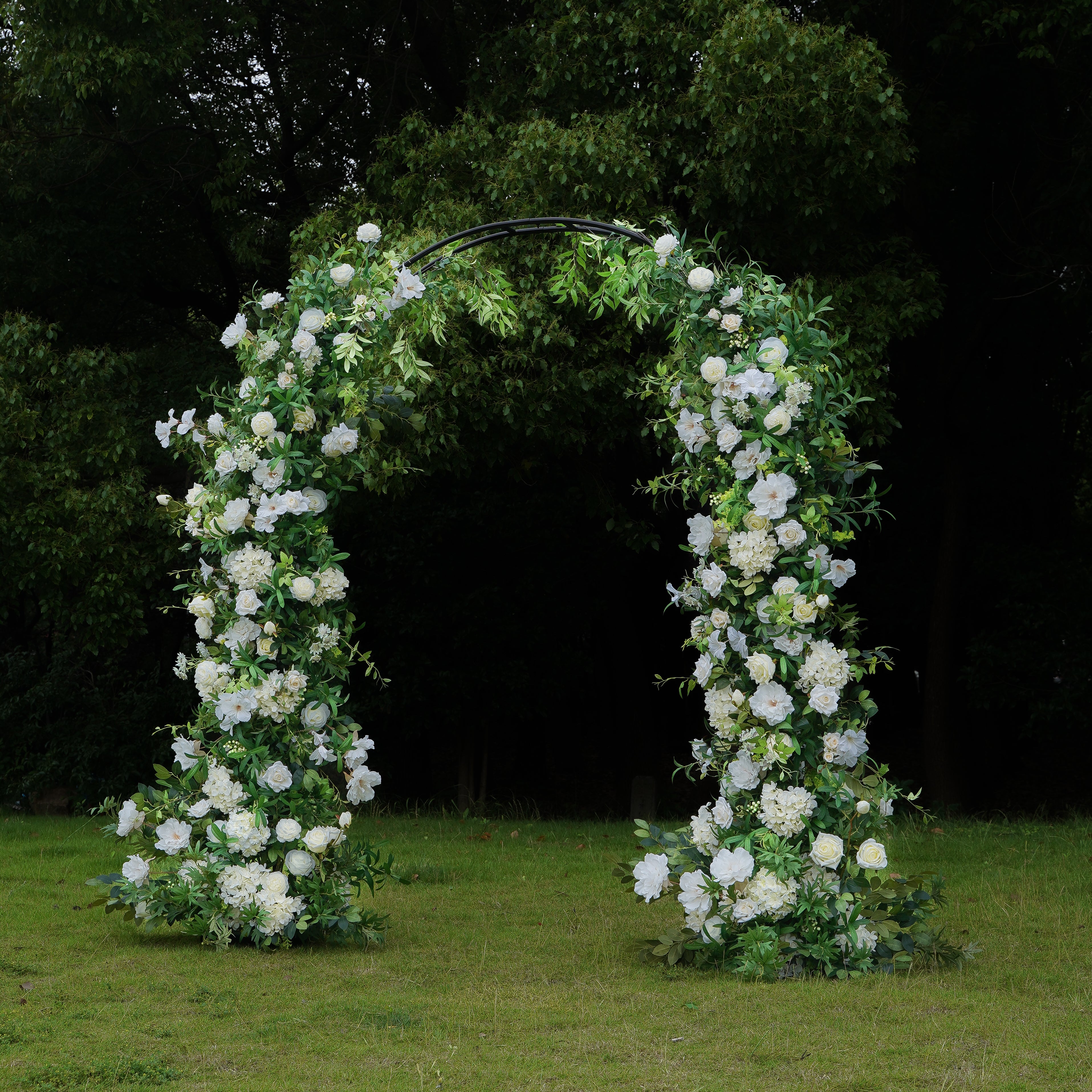 Eve flower arch：Wedding Party Background Floral Arch Decoration Including Frame
