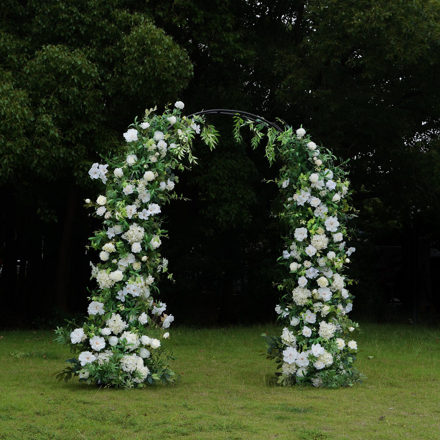 Eve flower arch：Wedding Party Background Floral Arch Decoration Including Frame