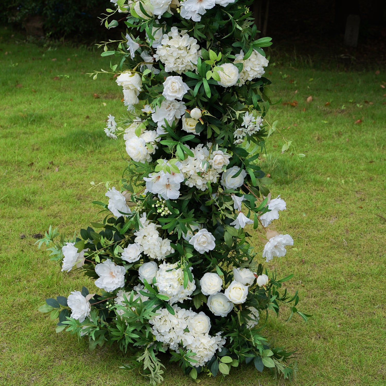 Eve flower arch：Wedding Party Background Floral Arch Decoration Including Frame