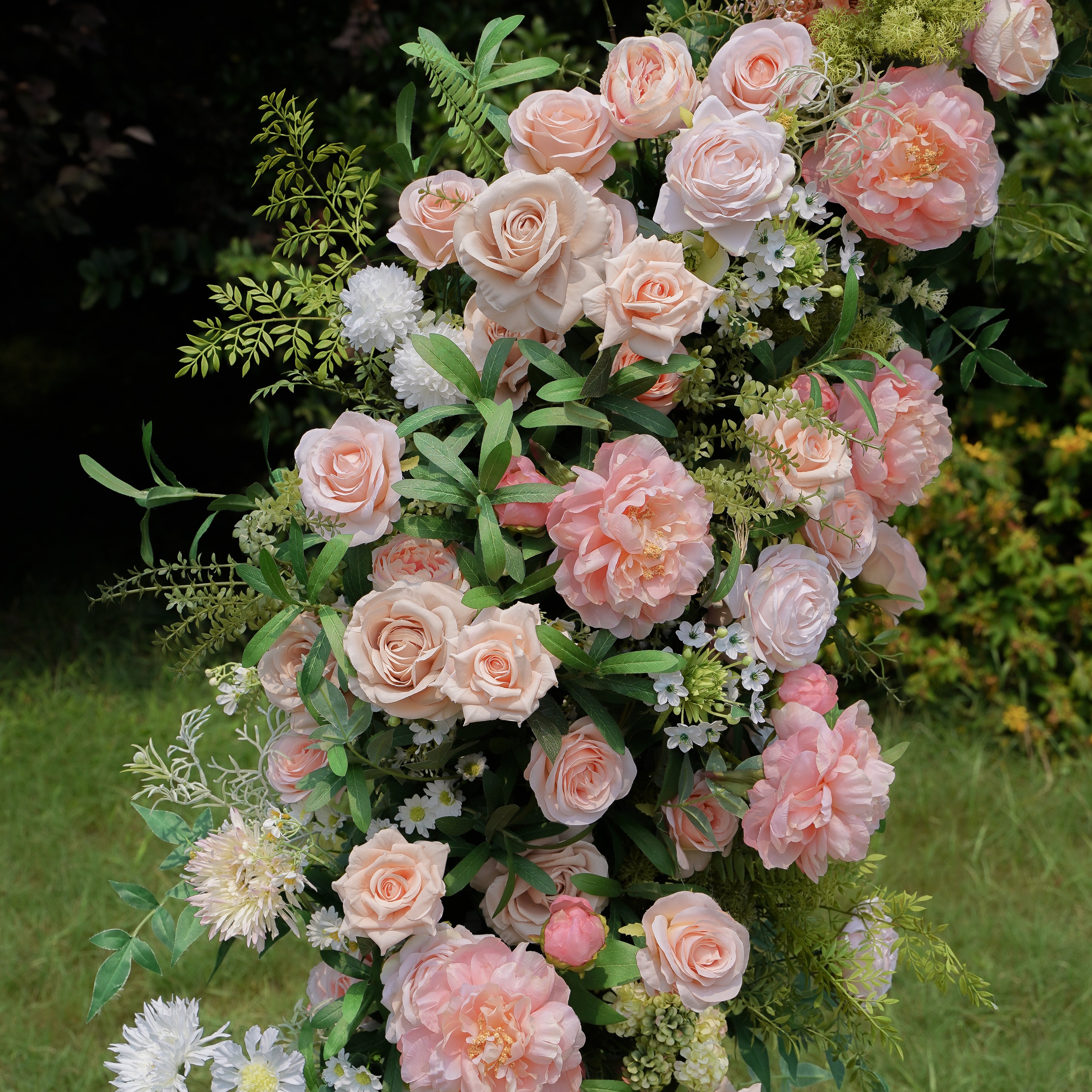 Fay:New Wedding Background Floral Arch Including Frame