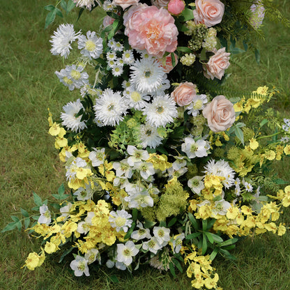 Fay:New Wedding Background Floral Arch Including Frame