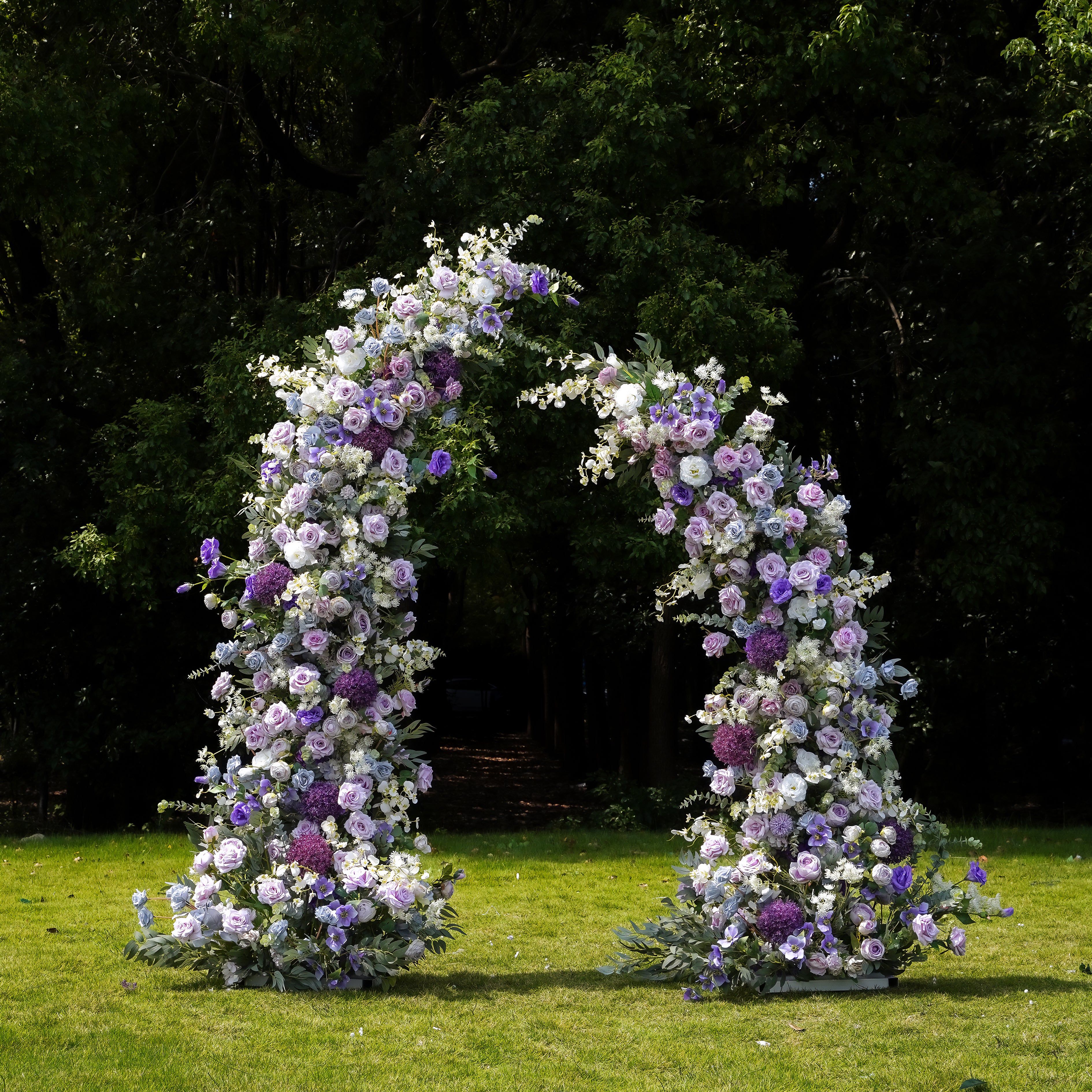 Etherea :New Wedding Background Floral Arch Including Frame