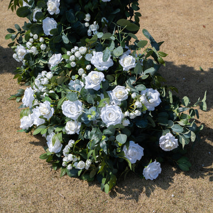 Vela：Wedding Party Background Floral Arch Decoration (Including Frame)