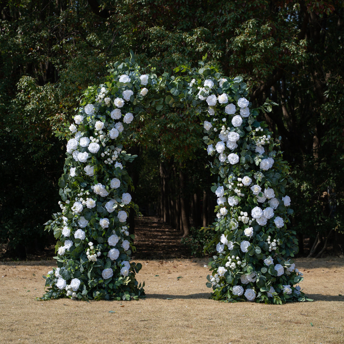 Vela：Wedding Party Background Floral Arch Decoration (Including Frame)