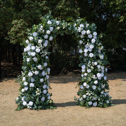 Vela：Wedding Party Background Floral Arch Decoration (Including Frame)