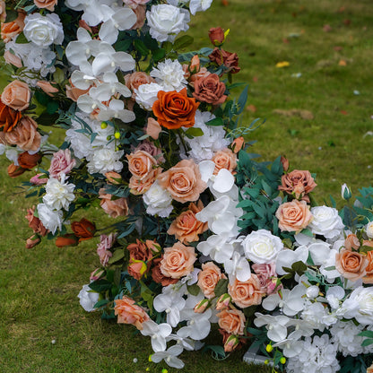 Cinnamon :  New Wedding Party Background Floral Arch Decoration Including Frame