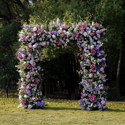 Iris：Wedding Party Background Floral Arch Decoration Including Frame