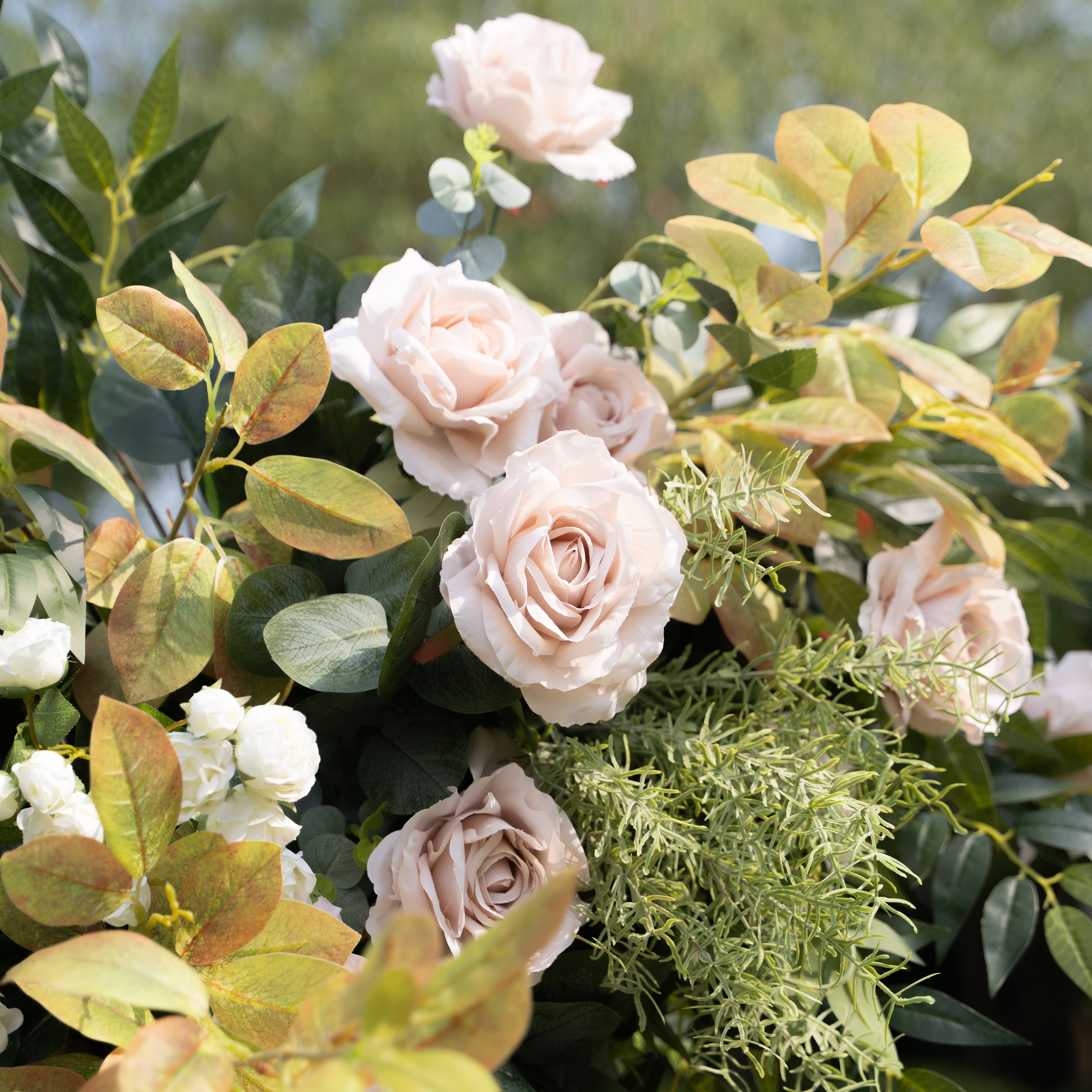 Zucca：Wedding Party Background Floral Arch Decoration (Including Frame)